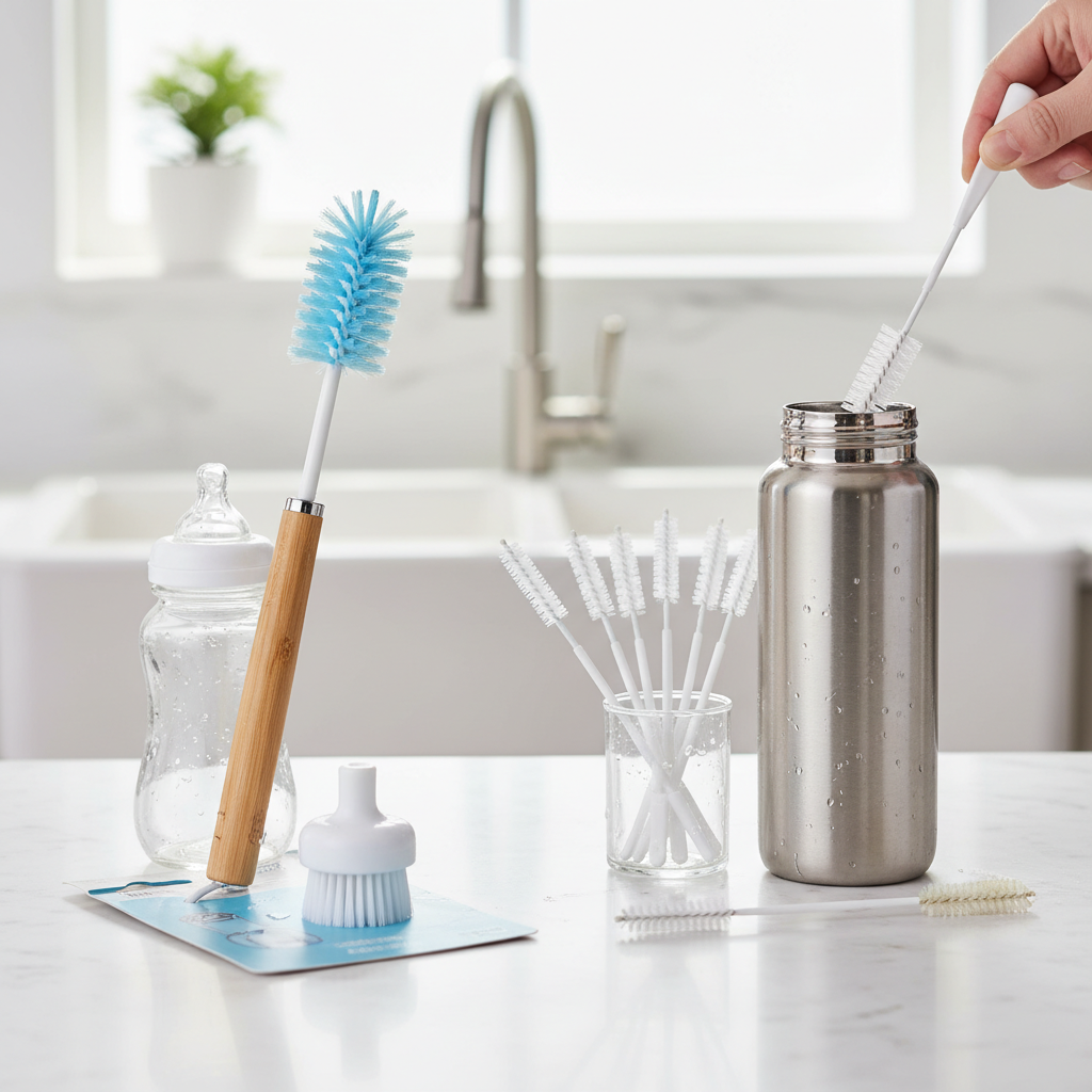 Comparison: Replaceable Head vs. Disposable Bottle Brushes – Which Reigns Supreme for Cleanliness and Value?