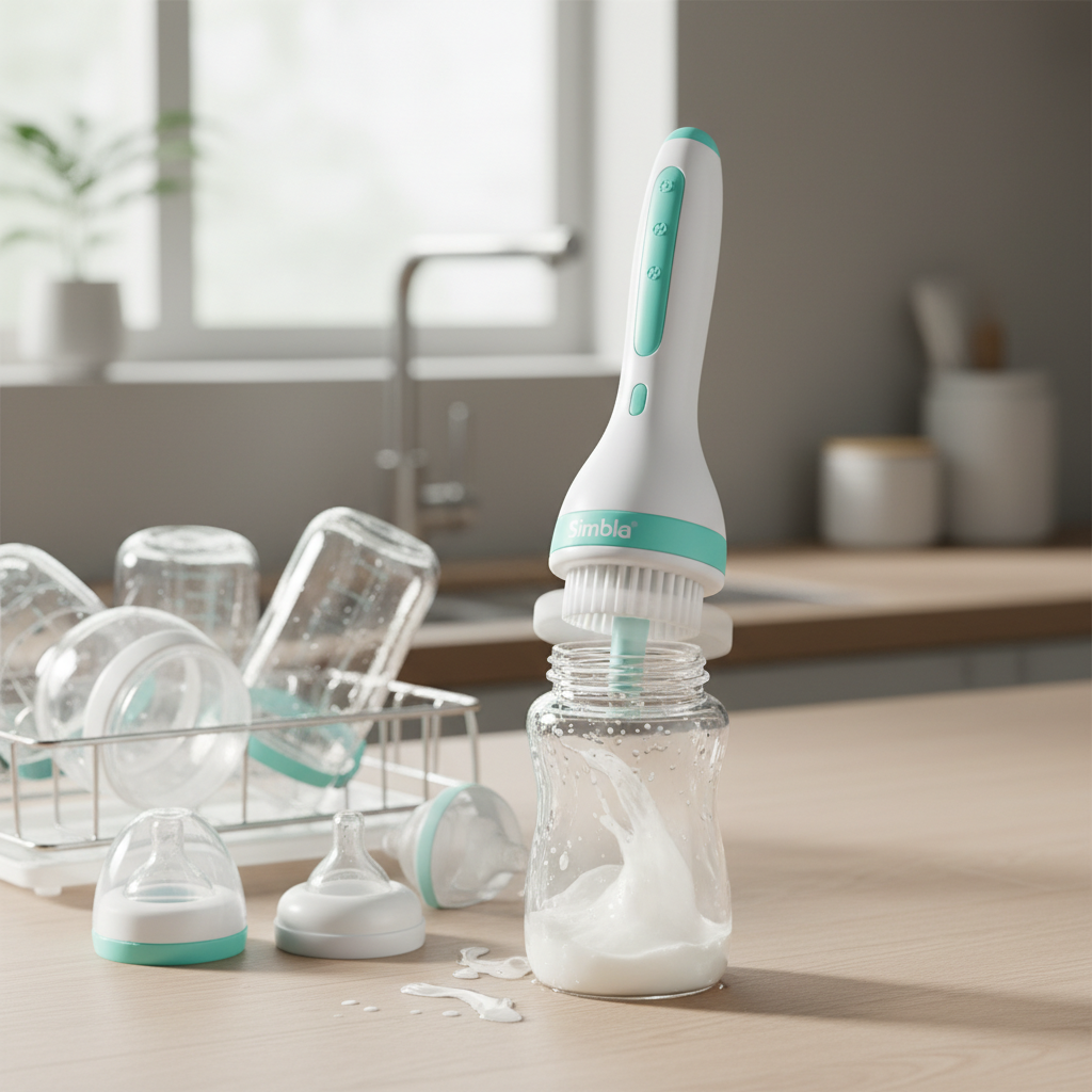 Review: Simba Rotary Bottle Brush (360 Spin Tech) – The Ultimate Cleaning Companion