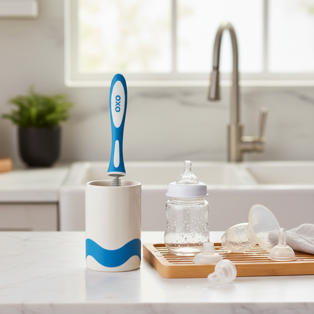 Review: OXO Tot Bottle Brush with Nipple Cleaner – Your Ultimate Guide to Sparkling Clean Baby Essentials