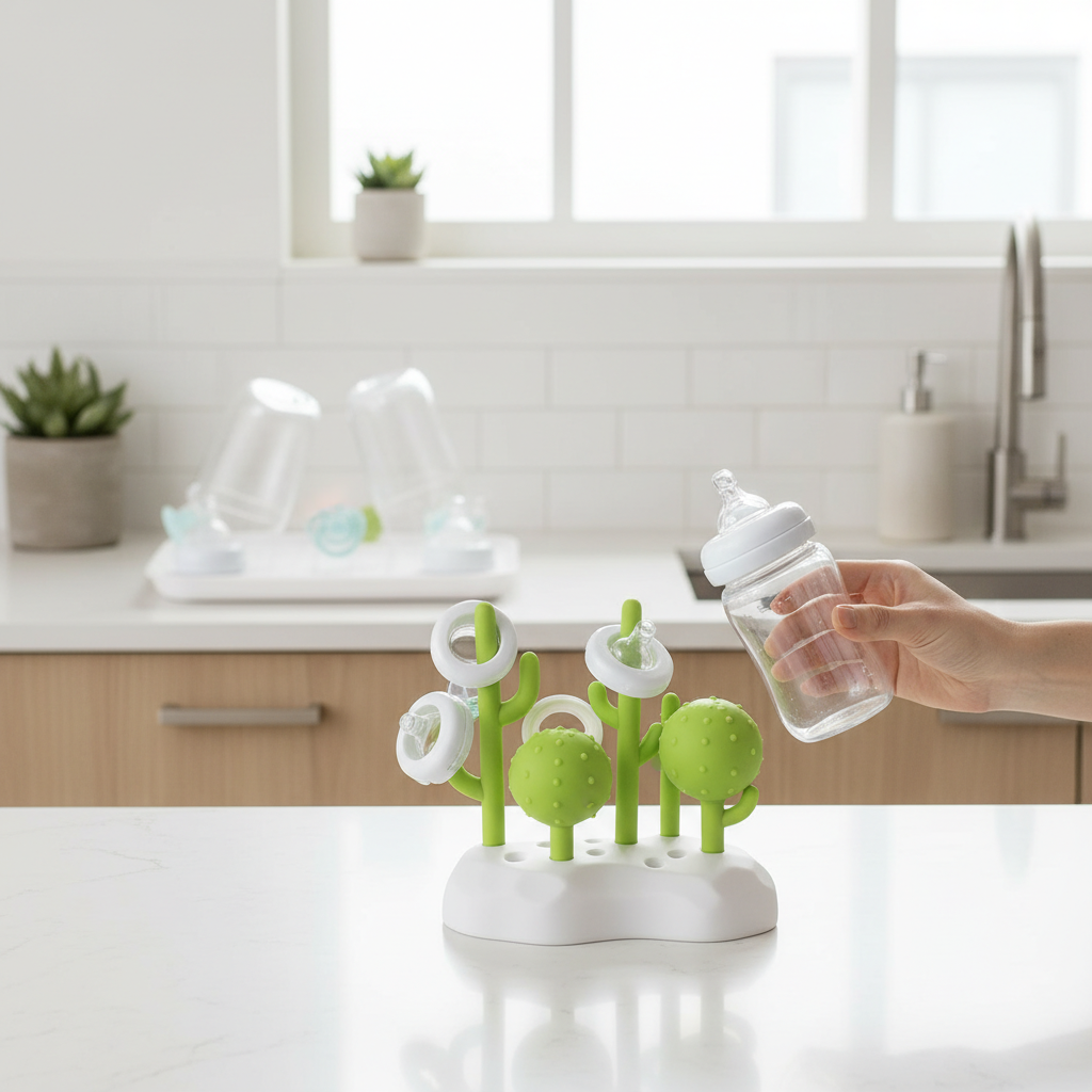 Boon Cacti Bottle Cleaning Set Review: The Stylish & Efficient Choice for Baby Essentials