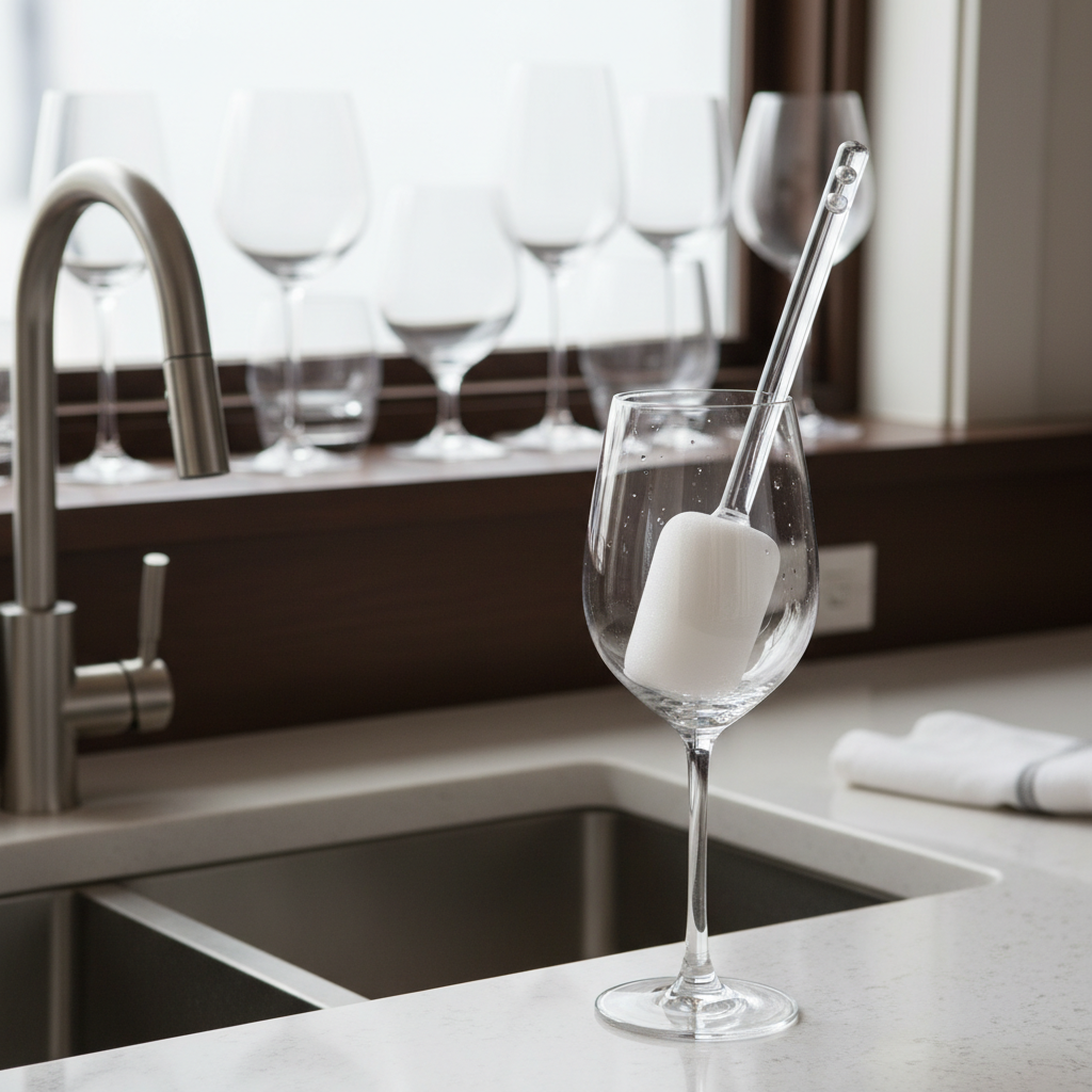 Review: The Brushtech Crystal Stemware Brush (Foam) – Your Secret to Sparkling Glassware